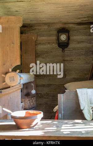 Ancient Room in Traditional country house Stock Photo