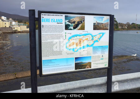 Information Signs, Castletownbere, County Cork, Ireland - John Gollop Stock Photo