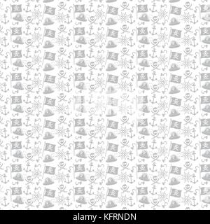 pirate background art vector graphic art design illustration Stock Vector