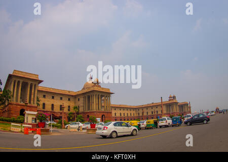Jaipur, India - September 26, 2017: Goverment building of Rashtrapati Bhavan is the official home of the President of India Stock Photo