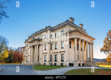 Vanderbilt Mansion National Historic Site, Hyde Park, New York State, USA Stock Photo