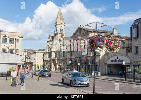 Trowbridge Town Hall, Market Street, Trowbridge, Wiltshire, England, United Kingdom Stock Photo