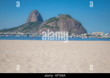 Sugarloaf mountain in Rio de Janeiro Brazil Stock Photo