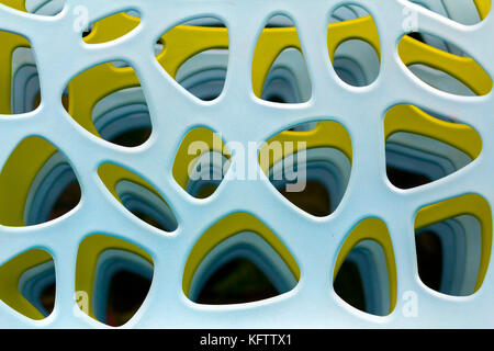 Abstract colorful shapes in soft vintage colours Stock Photo