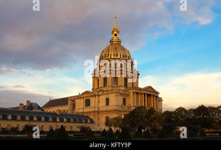 The cathedral of Saint Louis, Paris. Stock Photo