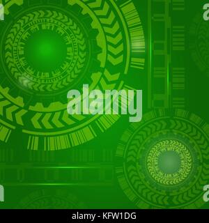 Technology Background high computer technology Stock Vector