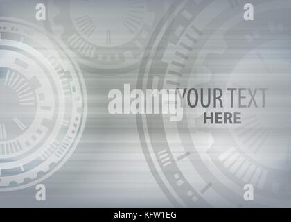 Technology Background high computer technology Stock Vector
