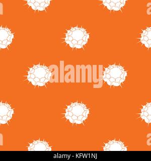 Atomic explosion pattern seamless Stock Vector