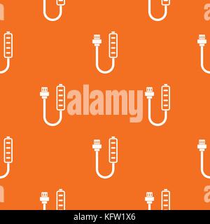 Charger pattern seamless Stock Vector