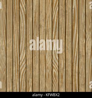 Light wood background texture background. Vector illustration Stock Vector