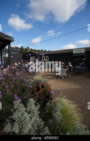 The Gog Magog Hills farm shop, family-owned farm shop, deli, café and award-winning butchery in Cambridge, England, UK Stock Photo