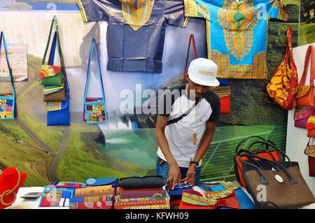 The Africa Plaza at the World Expo 2017 Future Energy Astana in the capital of Kazakhstan Stock Photo