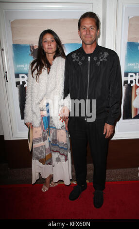 Santa Monica, USA. 1st Nov, 2017. Guests, at the Los Angeles Premiere of documentary Bunker77 at the Aero Theater in Santa Monica, California on November 1, 2017. Credit: Faye Sadou/Media Punch/Alamy Live News Stock Photo