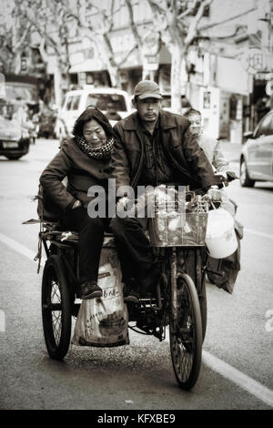 Shanghai public transportation Stock Photo