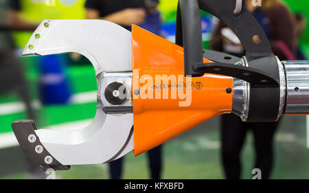 Metal cutter - Jaws of Life and cutting tool used by rescue personnel ...