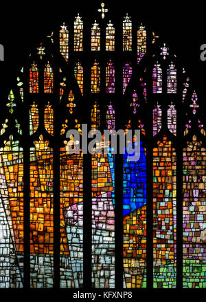 New contemporary stained glass window of St Martin in the Fields church ...