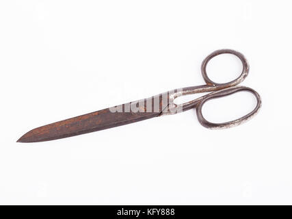 Old scissors Stock Photo