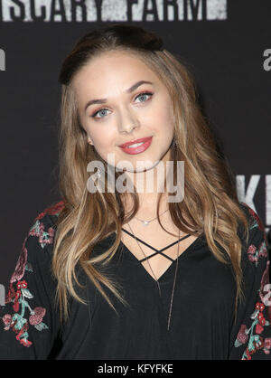Alyssa Jirrels at the Knott's Scary Farm And Instagram's Celebrity