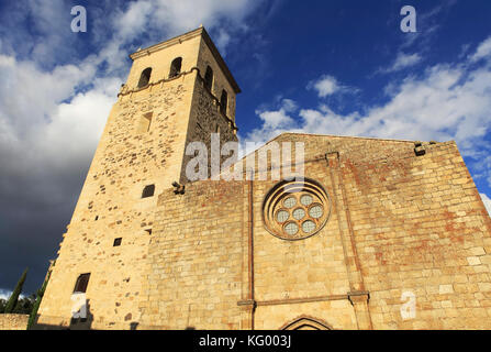Iglesia de Santa Maria de Major church,  medieval town of Trujillo, Caceres province, Extremadura, Spain Stock Photo