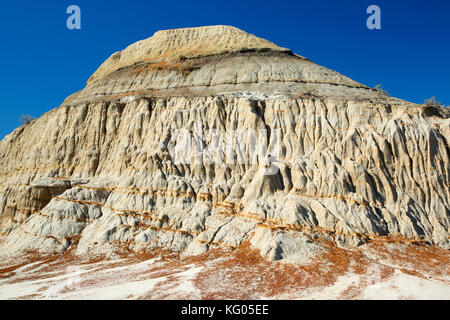 Badlands along Jones Creek Trail, Theodore Roosevelt National Park-South Unit, North Dakota Stock Photo