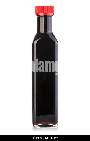 Oyster sauce isolated on white with clipping path Stock Photo