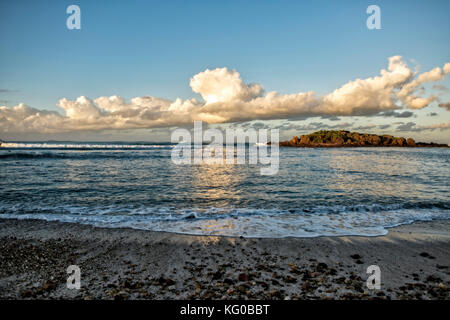 Beautiful Mexican Beach in Punta de Mita, Mexico Stock Photo