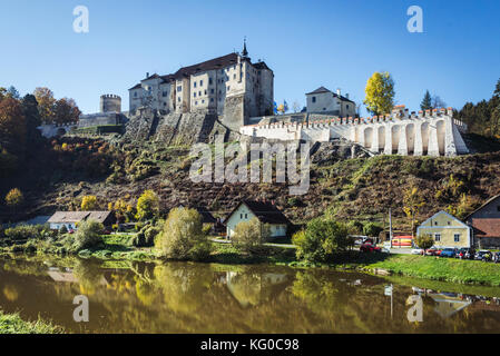 Cesky Sternberk, Czech Republic- October 15, 2017: Cesky Sternberk Castle in Czech Republic Stock Photo