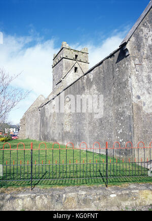 Dunmore Abbey, County Galway, Ireland Stock Photo
