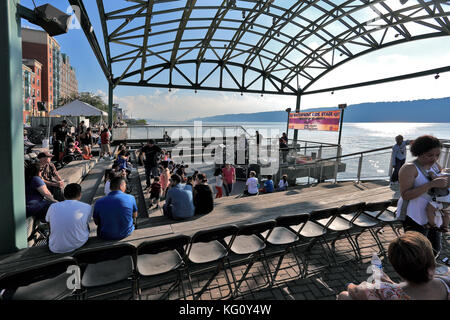 Street festival Yonkers New York Stock Photo