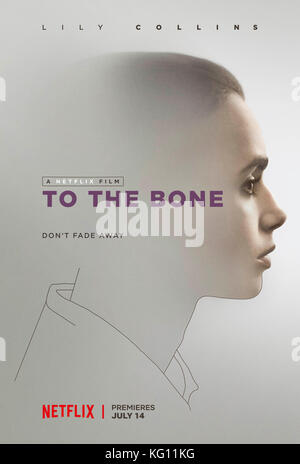 RELEASE DATE: July 14, 2017 TITLE: To The Bone STUDIO: DIRECTOR: Marti Noxon PLOT: A young woman is dealing with anorexia. She meets an unconventional doctor who challenges her to face her condition and embrace life. STARRING: LILY COLLINS. (Credit Image: © AMBI Group/Entertainment Pictures) Stock Photo