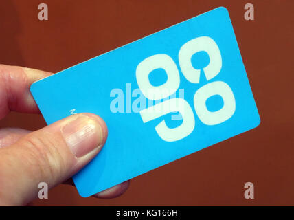 Co-operative Group membership card, London Stock Photo