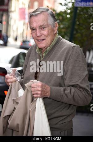 New York, NY, USA. 2nd Nov, 2017. Peter Marshall, seen at AOL BUILD to promote his new film WAIT FOR YOUR LAUGH out and about for Celebrity Candids - THU, New York, NY November 2, 2017. Credit: Derek Storm/Everett Collection/Alamy Live News Stock Photo