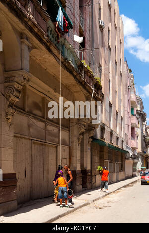 Havanna, Cuba :  La Habana Vieja Stock Photo