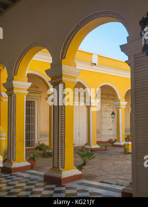 Trinidad, Cuba :  Museo de Historia de Trinidad - Palacio Cantero Stock Photo