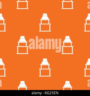 BBQ grill pattern seamless Stock Vector