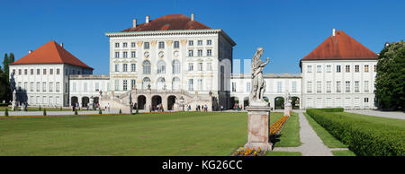 Schloss Nymphenburg Palace, Munich, Bavaria, Germany, Europe Stock Photo