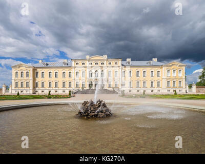 Rundale Palace, Latvia, Baltic States, Europe Stock Photo