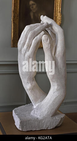 Cathedral Hands Marble Sculpture By Auguste Rodin