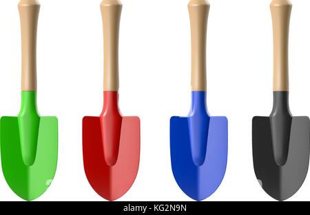 Gardening shovel Stock Vector