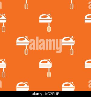 Mixer pattern seamless Stock Vector