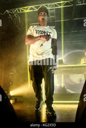 Dizzee Rascal Performing on his 'Raskit' Tour at Liverpool O2 Academy ...