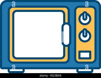 Old tv technology Stock Vector