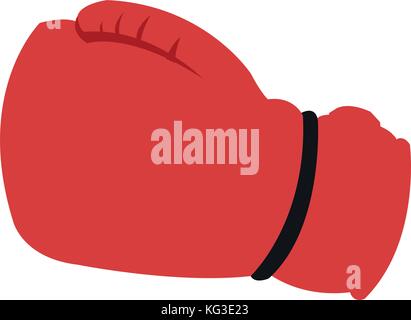 Boxing glove isolated Stock Vector