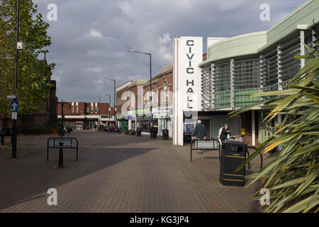 Bedworth Town centre, Warwickshire Stock Photo