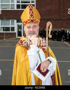 Right Reverend Stephen Cottrell, Lord Bishop of Chelmsford  in Essex.   A Church of England Bishop Stock Photo