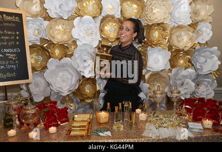 BEVERLY HILLS, CA - NOVEMBER 2: Chudney Ross, at the #PartyPopPost at The Peninsula In Beverly Hills, California on November 2, 2017. Credit: Faye Sadou/MediaPunch Stock Photo