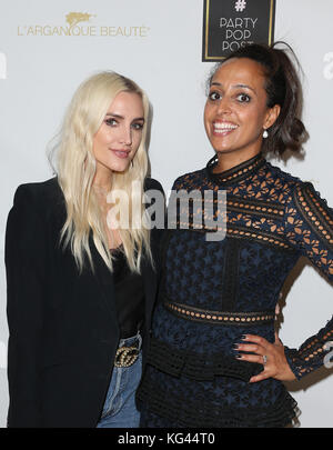 BEVERLY HILLS, CA - NOVEMBER 2: Ashlee Simpson, Chudney Ross, at the #PartyPopPost at The Peninsula In Beverly Hills, California on November 2, 2017. Credit: Faye Sadou/MediaPunch Stock Photo