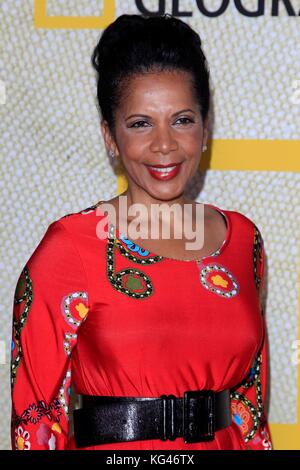 Penny Johnson Jerald at arrivals for National Geographic's THE LONG ROAD HOME Premiere - Part 2, Royce Hall, Los Angeles, CA October 30, 2017. Photo By: Priscilla Grant/Everett Collection Stock Photo