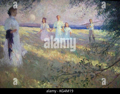 Frank Weston Benson  Evening Light Stock Photo