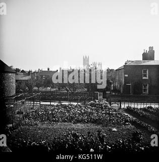 Kent village and towns, photographs from another century in 1900 Stock Photo